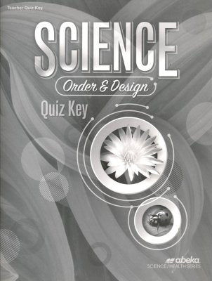 Science Order & Design Teacher Quiz Key