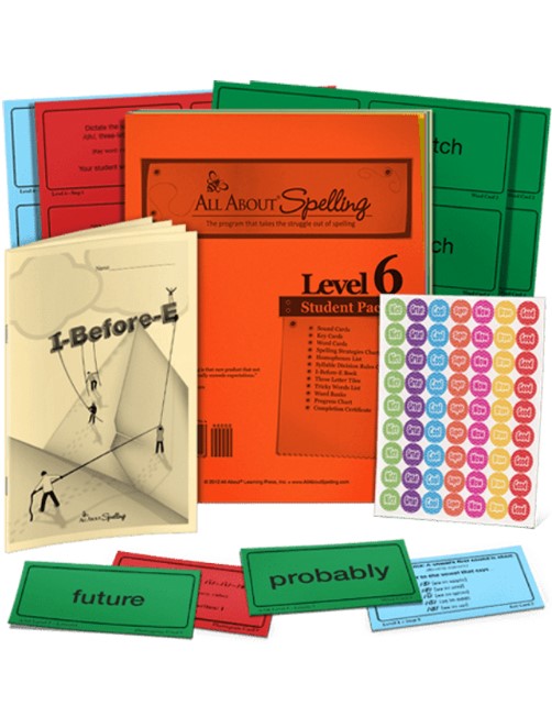 All About Spelling Level 6 Student Packet