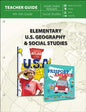 Elementary U.S. Geography & Social Studies Teacher Guide 4th-6th Grade