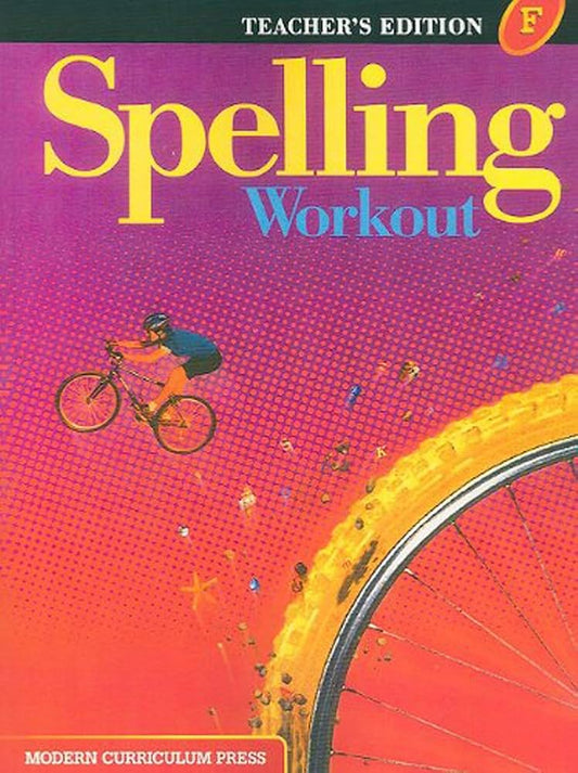 Spelling Workout Teacher's Edition F