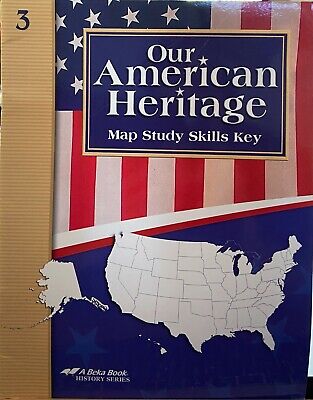 Our American Heritage Map Study Skills Key