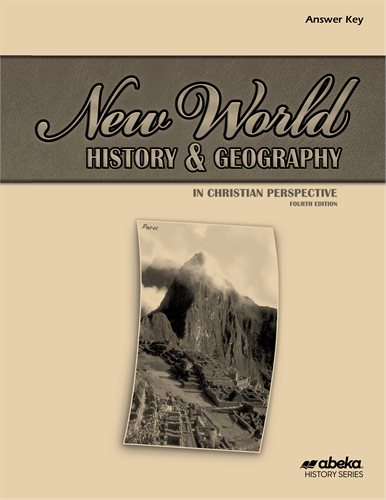 New world history and geograpghy