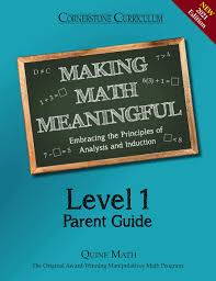 Making Math Meaningful Level 1 Parent Guide