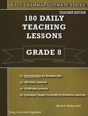 180 daily teaching lessons teacher edition