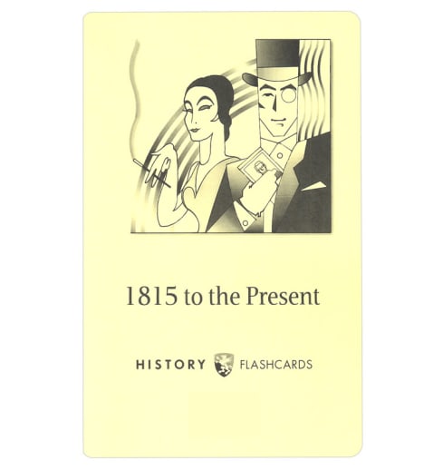 Veritas 1815 to the Present Flashcards
