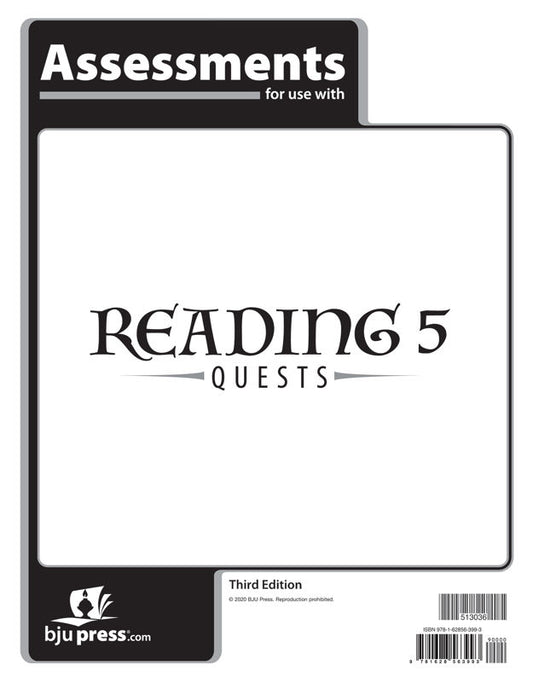 Assessments Reading 5 Quests