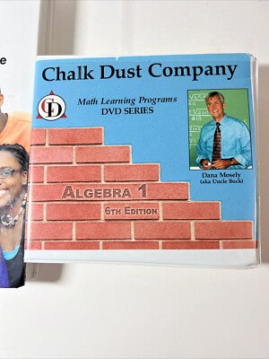 Chalk Dust Company 6th Edition Algebra 1 DVD's