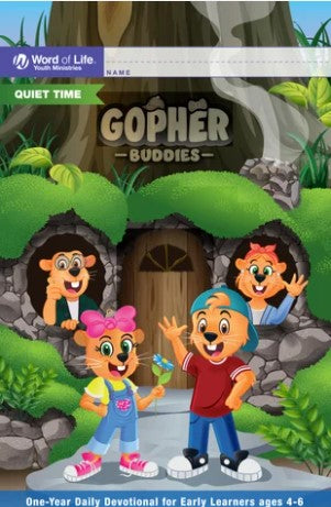 Gopher Buddies One-Year Daily Devotional for Early Learners ages 4-6