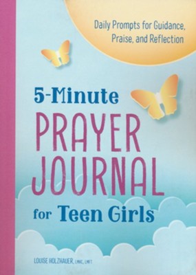 5-Minute Prayer Journal for Teen Girls