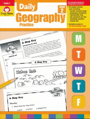 Daily Geography Practice Grade 2