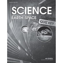 Earth and Space Quiz Key