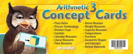 Arithmetic 3 Concept Cards