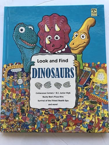 Look and find dinosaurs