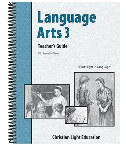 Language Arts 3 Teacher's Guide Sunrise 2nd Edition