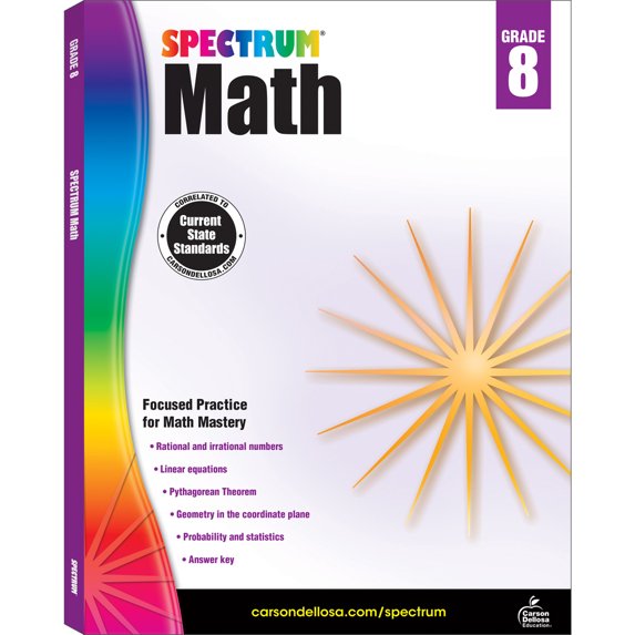 Spectrum Math Grade 8