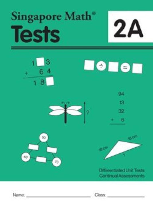 Singapore Math 2A Tests
