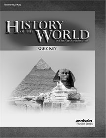 History of the World Teacher Quiz Key