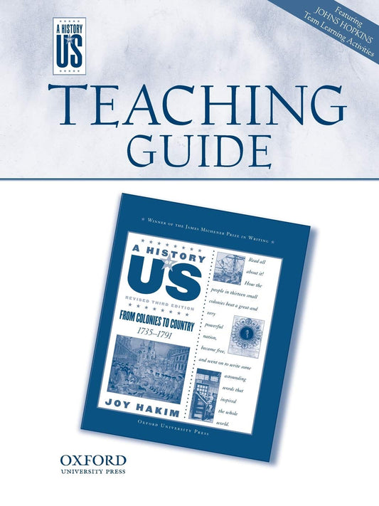 Teaching Guide From Colonies To Country