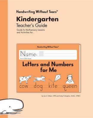 Handwriting Without Tears Kindergarten Teacher's Guide