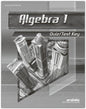 Abeka Algebra 1 Quiz/Test Key