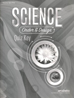 Science Order & Design Quiz Key