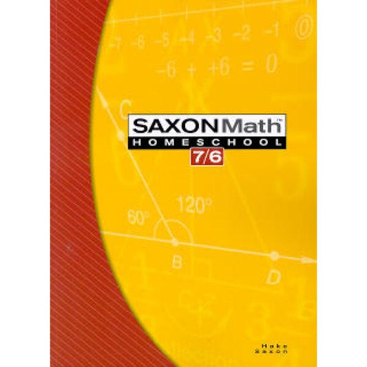Saxon Math Homeschool 7/6