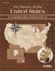 The History of Our United States Geography/Maps & Reviews Key