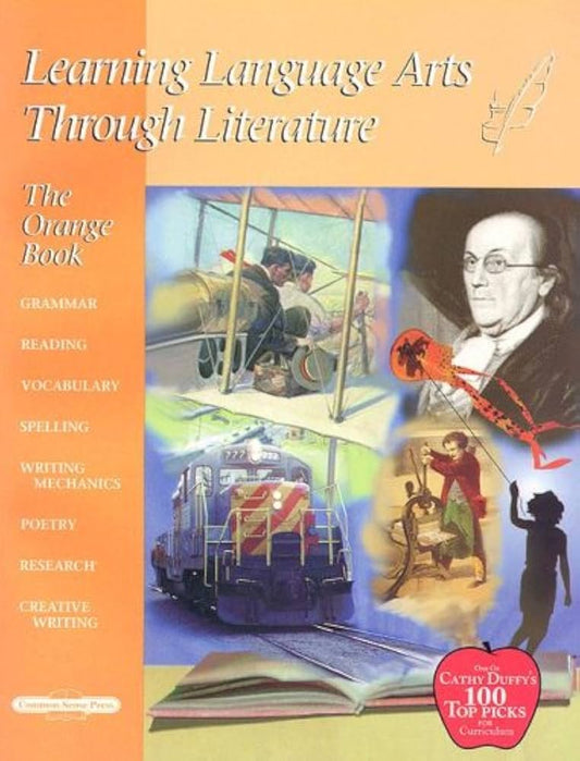 Learning Language Arts Through Literature The Orange Book Teacher Book