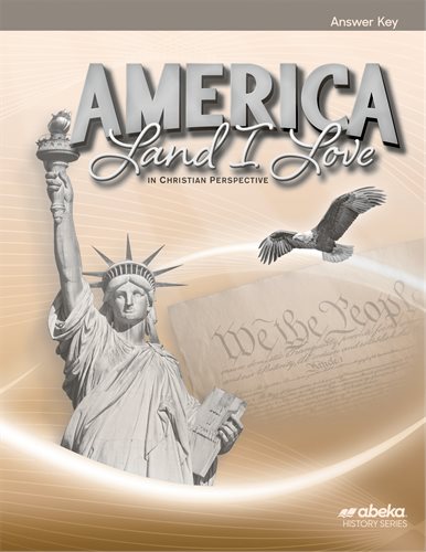 America Land I Love Answer Key
