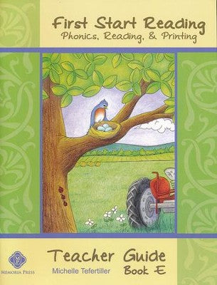 First Start Reading Teacher Guide Book E
