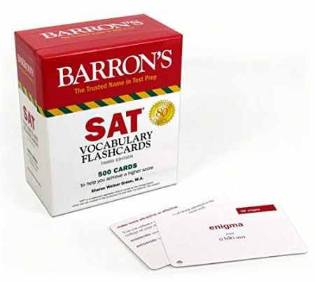 Barron's SAT Vocabulary Flashcards Third Edition
