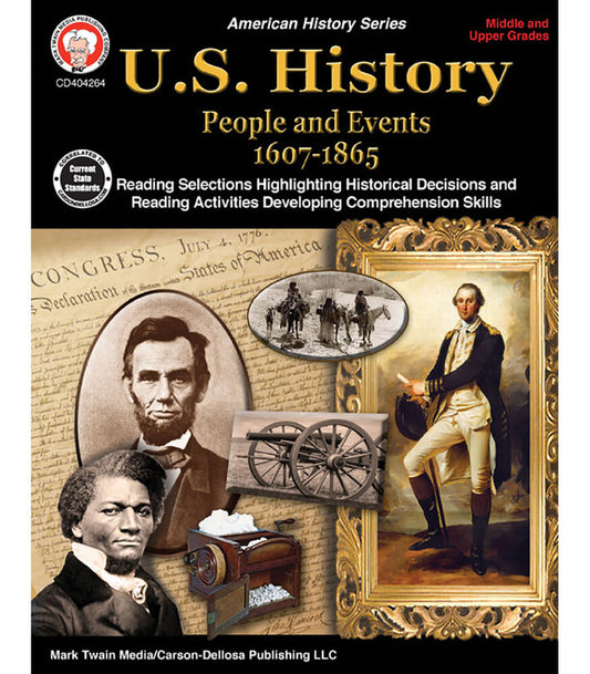 U.S. History People and Events 1607-1865