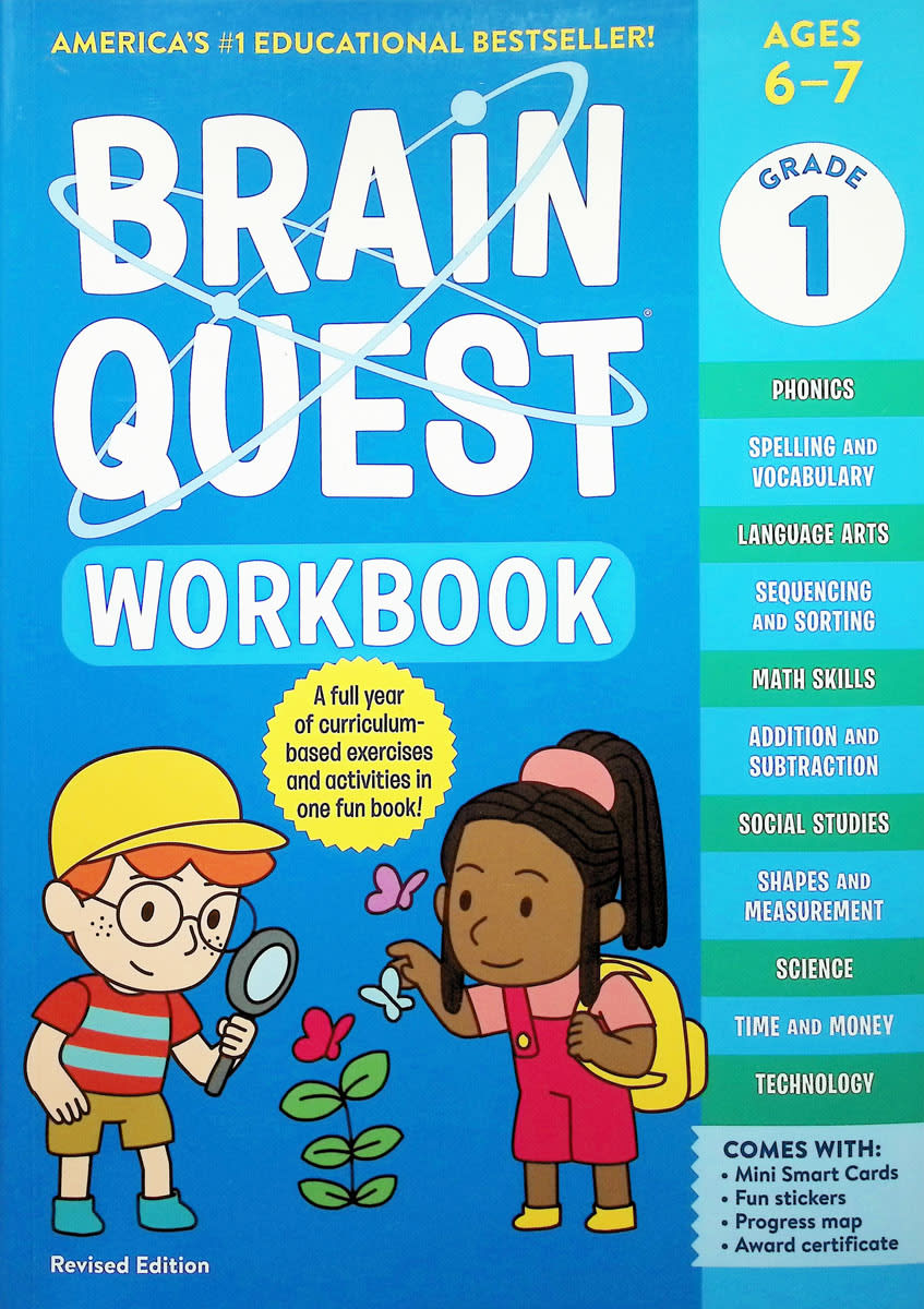 Brain Quest Workbook Grade 1
