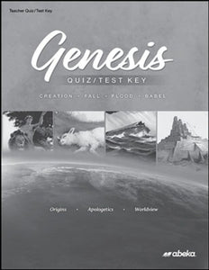 Genesis Quiz/Test Key