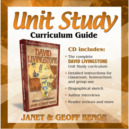 David Livingstone Unit Study Curriculum Guide CD