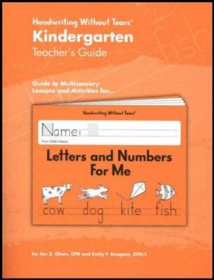 Handwriting Without Tears Kindergarten Teacher's Guide