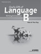 Gods gift of language B quiz and test key