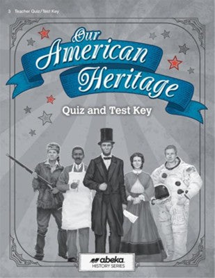 Abeka Our American Heritage Quiz and Test Key