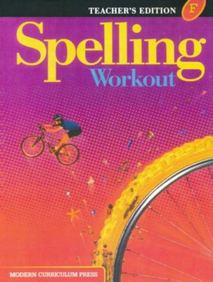 Spelling Workout F Teacher's Edition