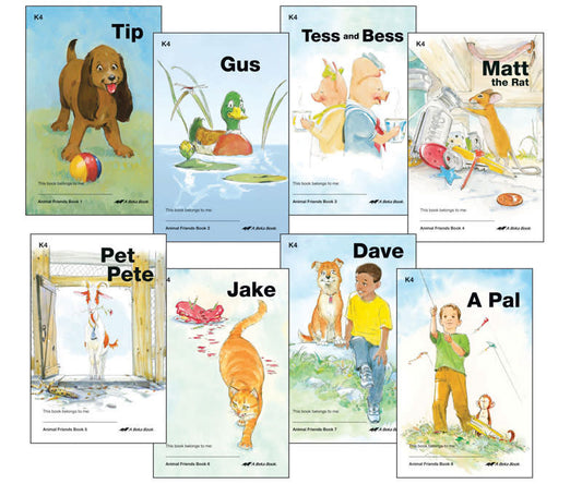 Abeka Animal Friends Book Set 1-8
