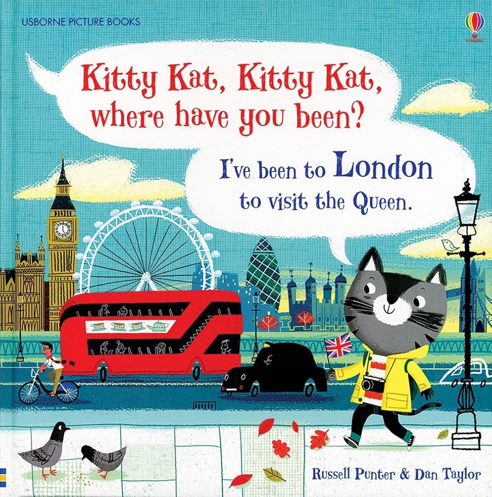 Usborne Kitty Kat, Kitty Kat, where have you been?