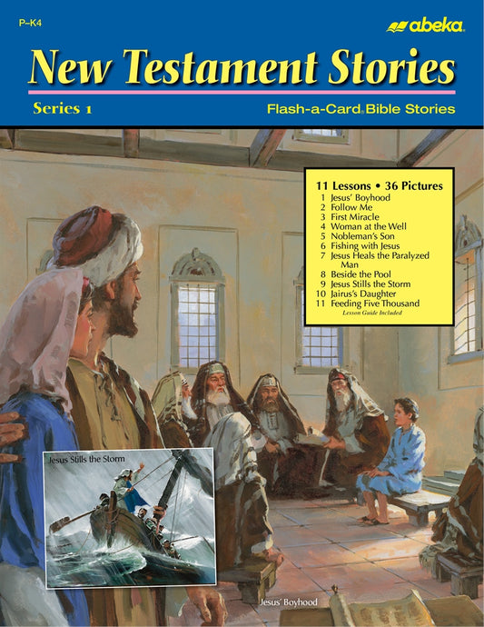 Abeka New Testament Stories Series 1 Flash-a-Card
