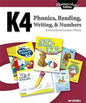 K4 Phonics, Reading, Writing, & Numbers Curriculum/Lesson Plans
