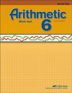 Arithmetic 6 Answer Key