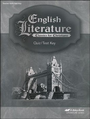 Abeka English Literature Quiz/Test Key