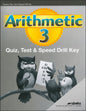 Arithmetic 3 Quiz, Test & Speed Driil Key