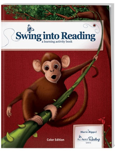 Swing in to Reading All About Reading Level 3 Student Activity Book Color Editio