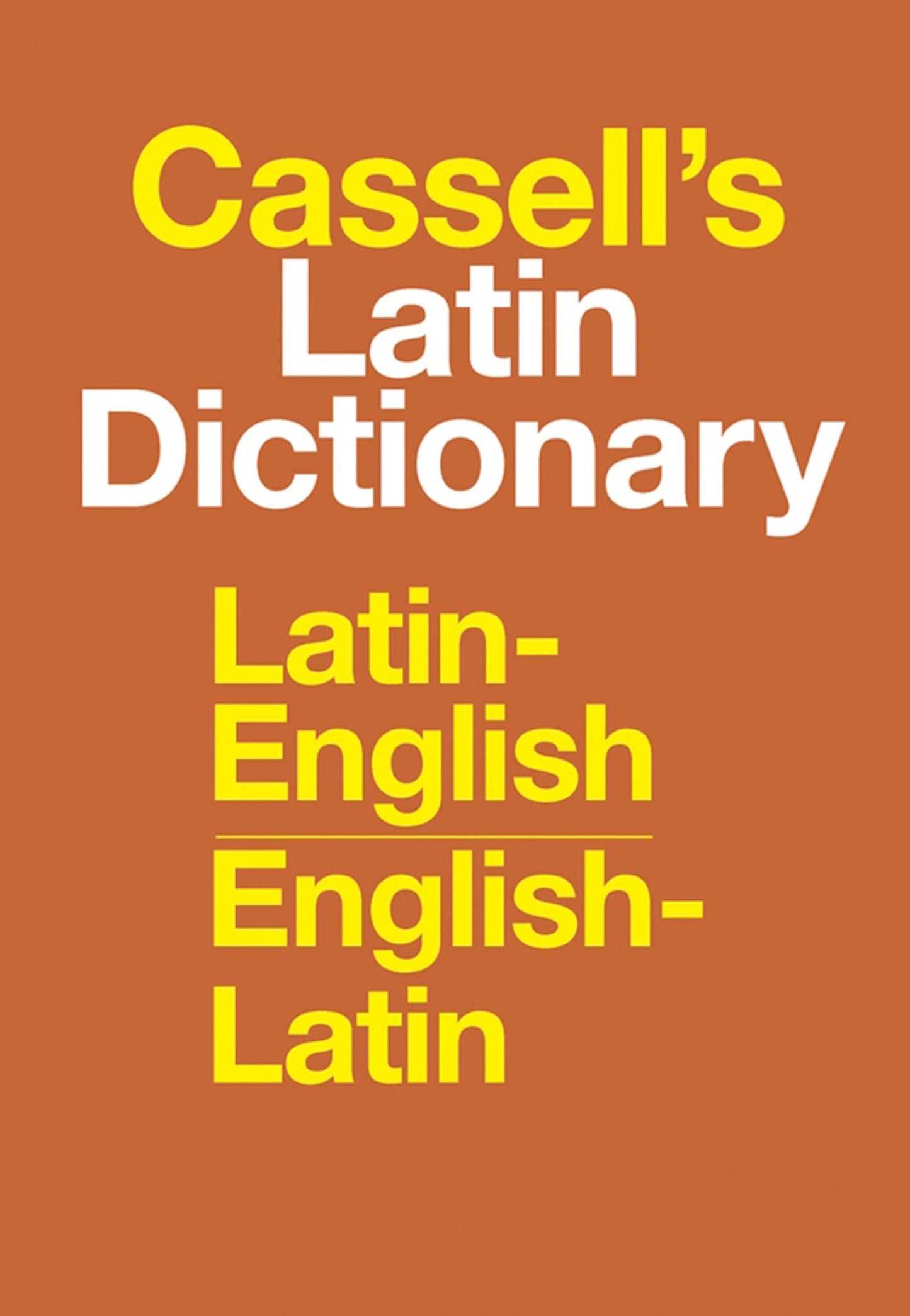 Cassell's Latin Dictionary Latin-English