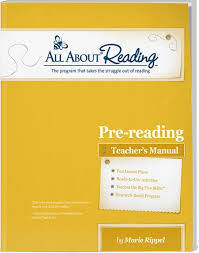 All About Reading Pre-Reading Teacher's Manual