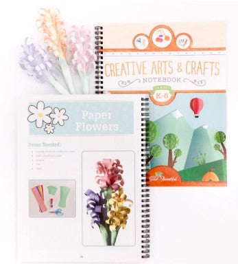 Creative Arts & Crafts Notebook